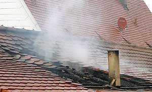 Brand eines Gartenhauses
Foto:Heiko Rost FFW Dachsbach