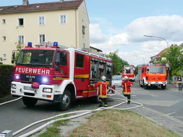Wohnungsbrand;Bildmaterial: Johann Schmidt