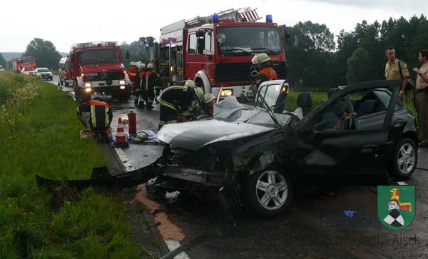 Schwerer Verkehrsunfall (08.07.2011)