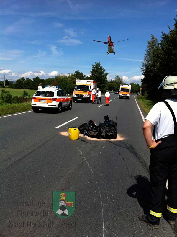 Schwerer Verkehrsunfall (08.07.2011)