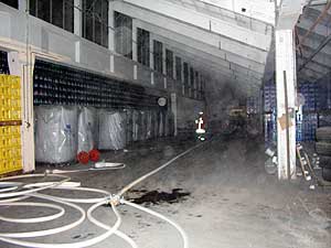 Einsatzbung im Rahmen der kommunalen Alianz am 24.09.2004