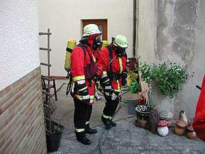 Übung 28.05.2004 - Einsatzübung in Oberschweinach