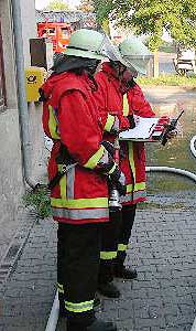 Übung 28.05.2004 - Einsatzübung in Oberschweinach