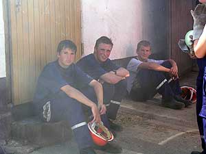 bung Jugendgruppe am 24.06.2005 in Diebach - Übung aller Neustädter Feuerwehranwärter;Foto:Schmidt